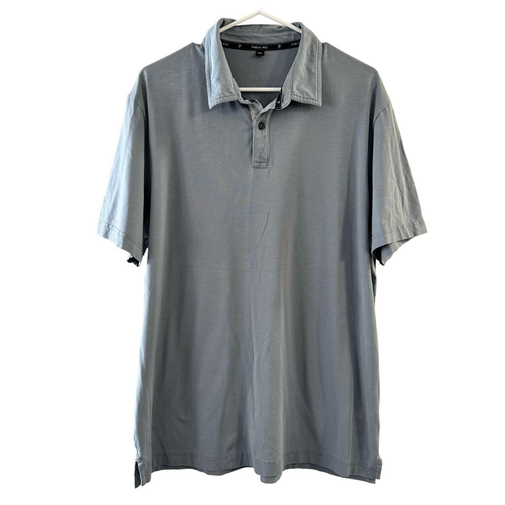 Public Rec Performance Pima Cotton Tencel Polo Shirt Size XL
